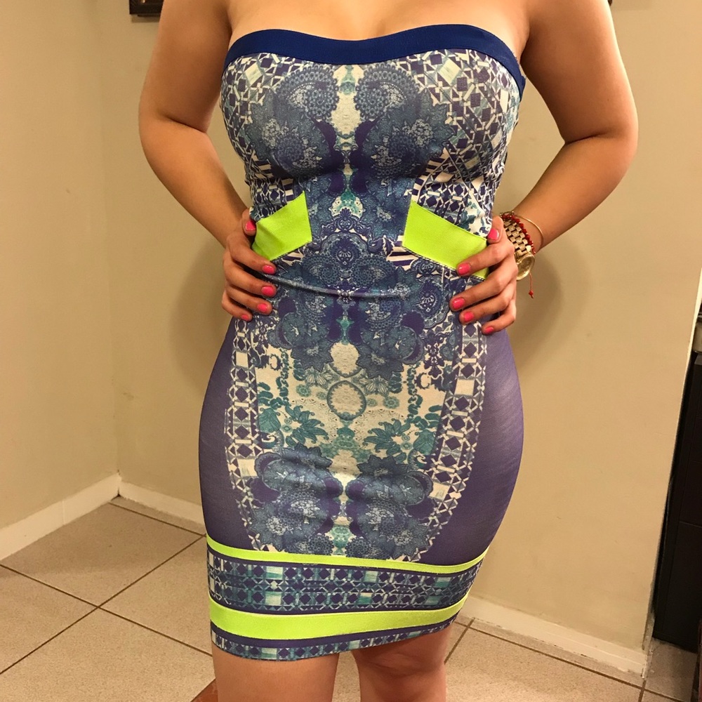 Neon Night Dress